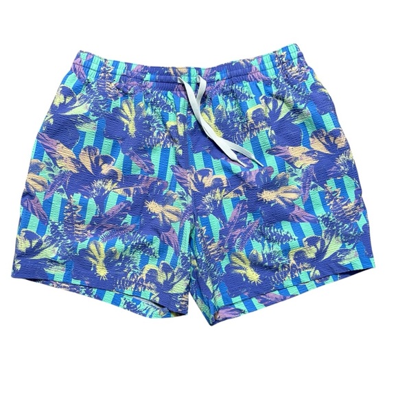 Chubbies Classic Swim Trunks 5.5" The Sunday Linners Seersucker Size XL NEW - Picture 7 of 7